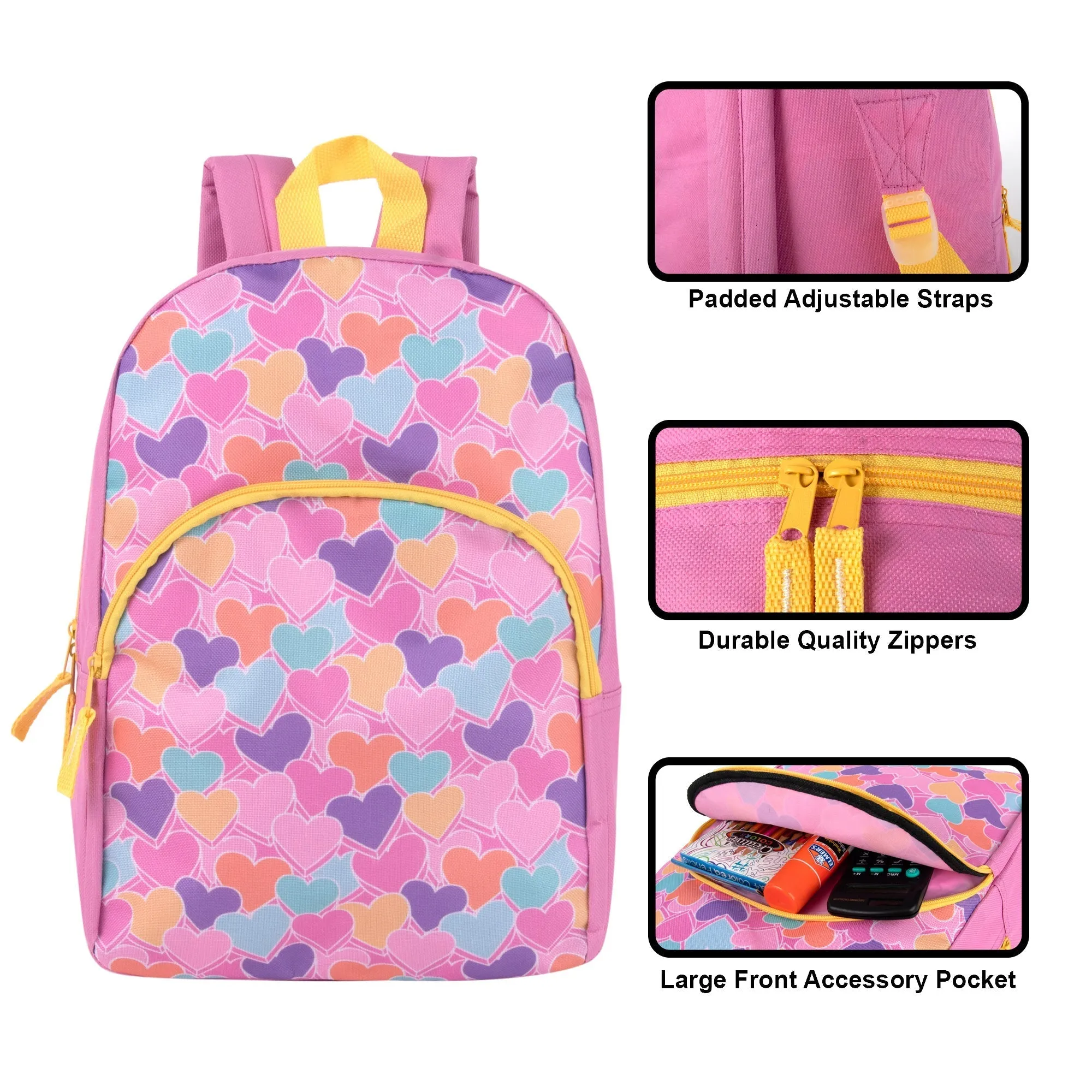15-Inch Character Backpacks