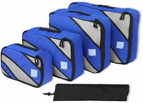 4 Set Packing Cube - Travel Organizers with Laundry Bag