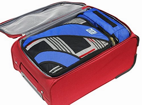 4 Set Packing Cube - Travel Organizers with Laundry Bag