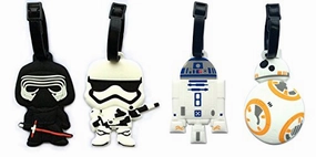 5" Inspired 4pcs Luggage Tags Charms kylo ren BB8 Stormtrooper R2D2