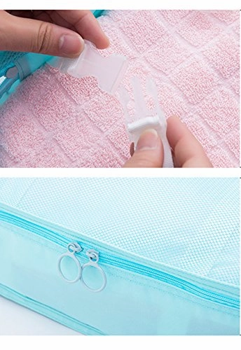8 pcs Luggage Packing Organizers Packing Cubes Set for Travel