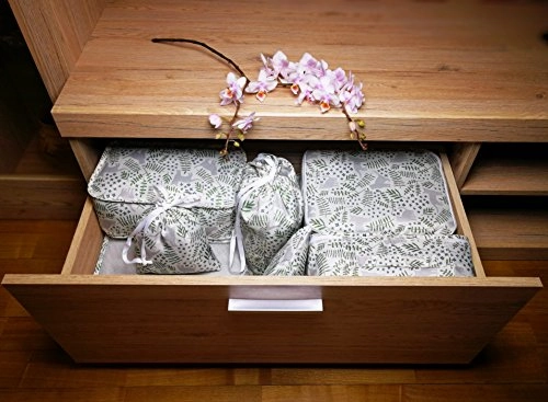 8 Set Travel organizers Packing ubes Luggage Accessories lothes Shoes Bag (Cat garden)