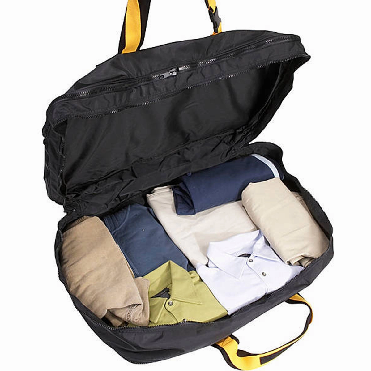A. Saks EXPANDABLE 26 inch Soft Suitcase