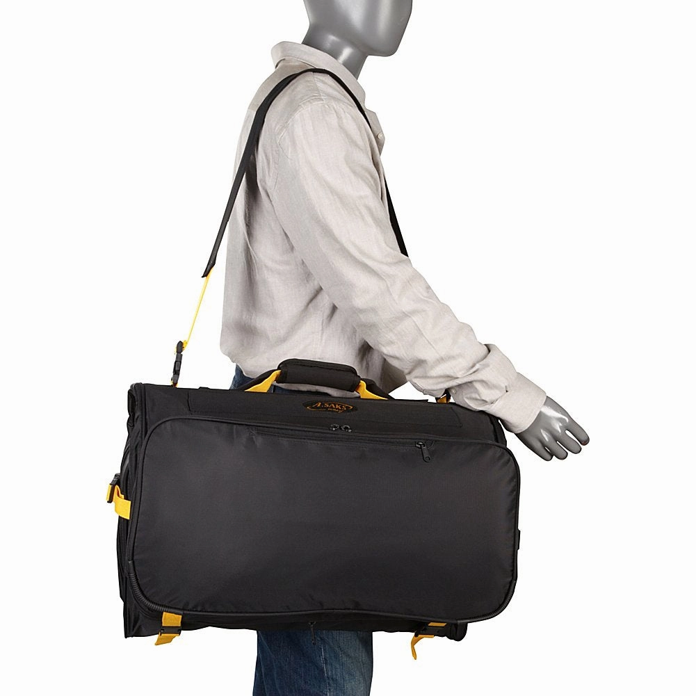 A.SAKS EXPANDABLE Trifold Travel Garment Bags