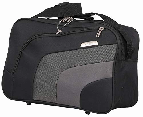 Aerolite 21 Carry On Ultra Lightweight Spinner Suitcase & Flight Bag Under Seat Shoulder Bag Set