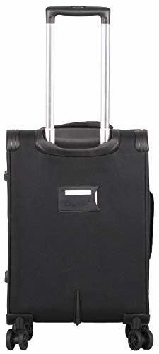 Aerolite 21 Carry On Ultra Lightweight Spinner Suitcase & Flight Bag Under Seat Shoulder Bag Set