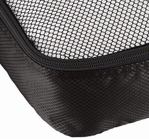 Amazonbasics 4-Piece Packing Cube Set - Medium, Black