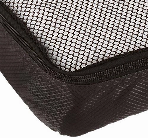 Amazonbasics 4-Piece Packing Cube Set - Slim, Black