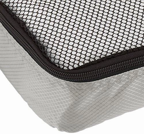 Amazonbasics 4-Piece Packing Cube Set - Slim, Gray