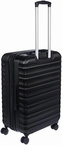 Amazonbasics Hardside Spinner Luggage - 24-Inch, Black