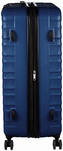 Amazonbasics Hardside Spinner Luggage - 28-Inch, Navy Blue
