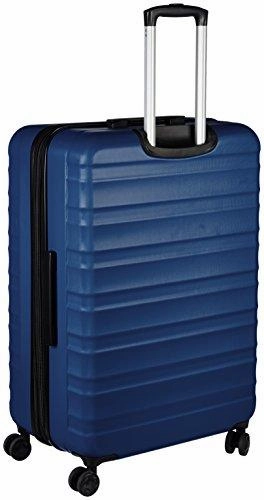 Amazonbasics Hardside Spinner Luggage - 28-Inch, Navy Blue