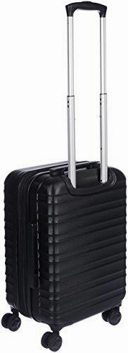 Amazonbasics Hardside Spinner Luggage - 2 Piece Set (20", 28"), Black