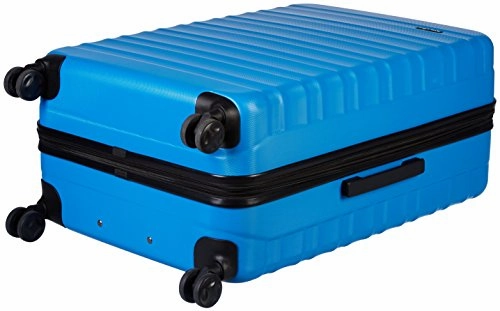 Amazonbasics Hardside Spinner Luggage - 3 Piece Set (20", 24", 28"), Light Blue