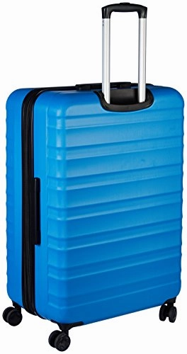 Amazonbasics Hardside Spinner Luggage - 3 Piece Set (20", 24", 28"), Light Blue