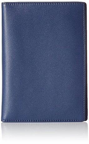 Amazonbasics Leather Rfid Blocking Passport Wallet, Navy