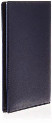 Amazonbasics Leather Rfid Blocking Passport Wallet, Navy