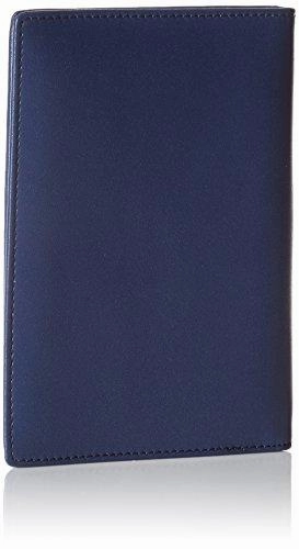 Amazonbasics Leather Rfid Blocking Passport Wallet, Navy