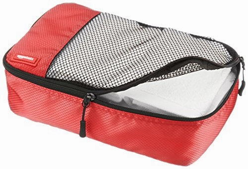 Amazonbasics Small  Packing Cubes - 4 Piece Set, Red