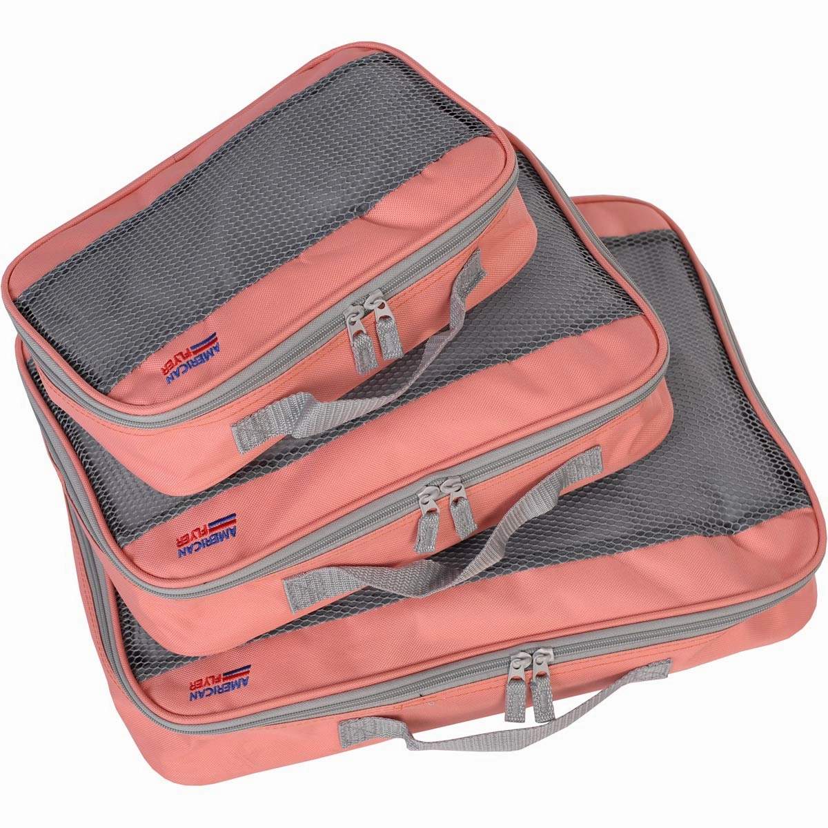 American Flyer 3Pc Perfect Packing Cube Set