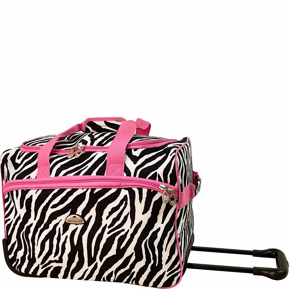 American Flyer AnimalPrint 5 Piece Set 4-Wheel Luggage Sets