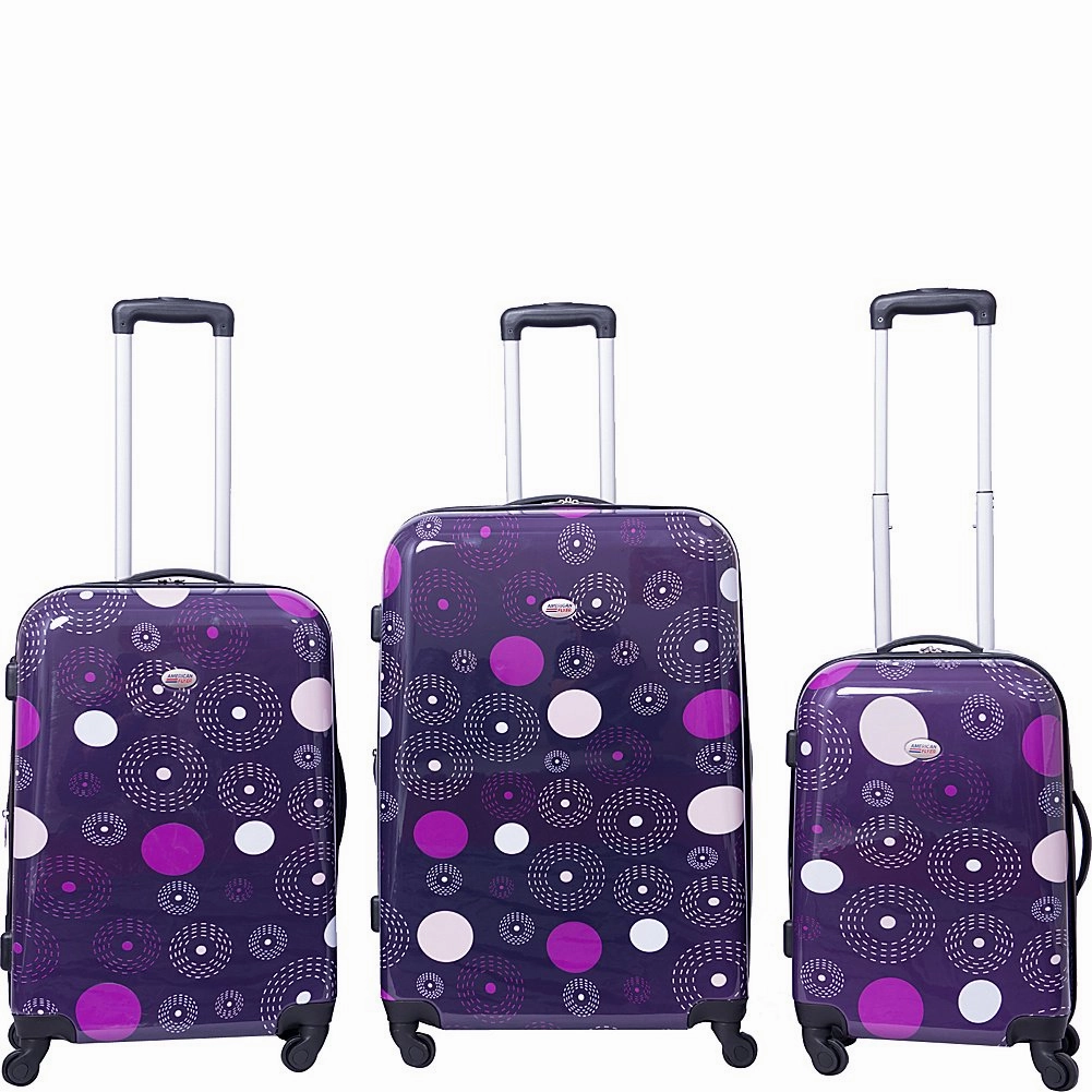 American Flyer Fireworks 3 Piece Set (21"/25"/29") 4-Wheel Luggage Sets