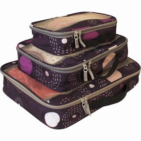 American Flyer Fireworks 3Pc Packing Cube Set