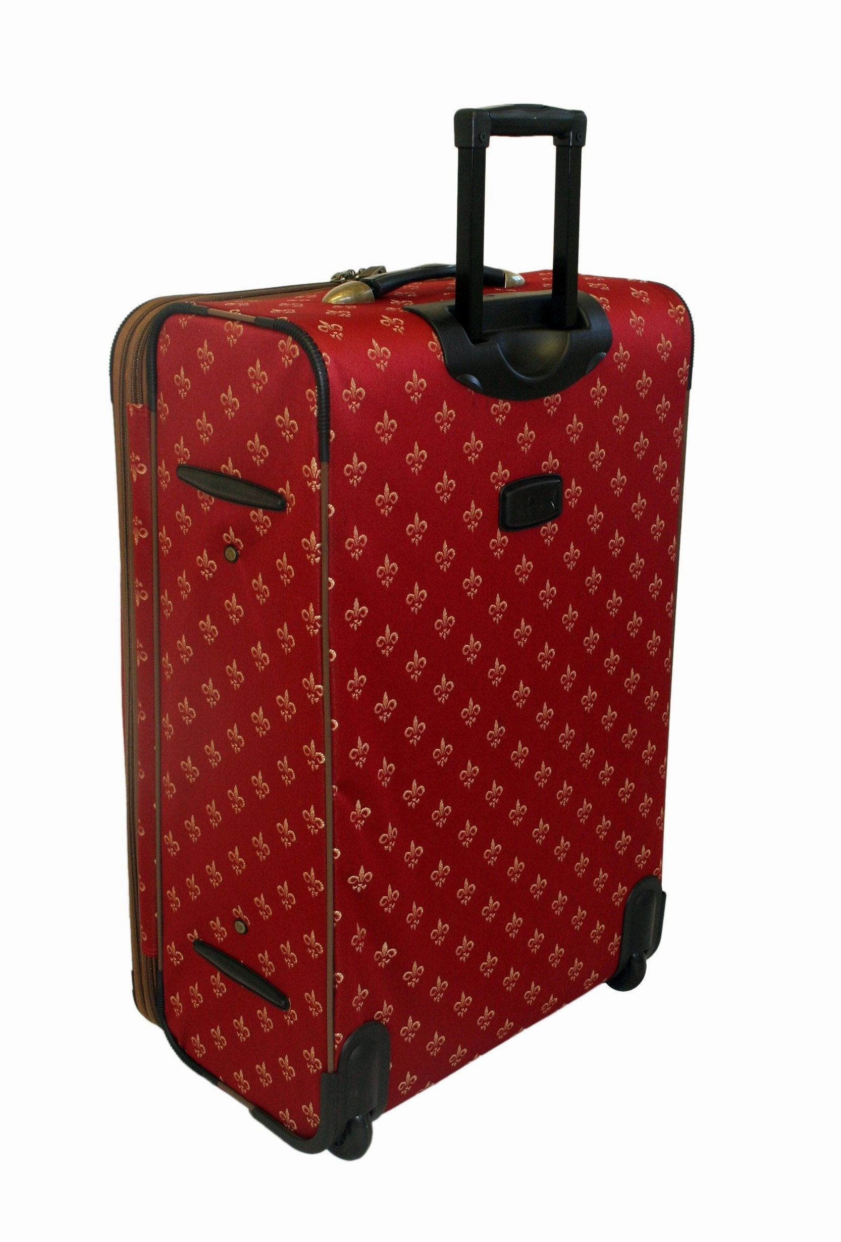 American Flyer Fleur de lis 4 Piece Set 4-Wheel Luggage Sets