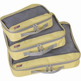 American Flyer Meander 3Pc Packing Cube Set