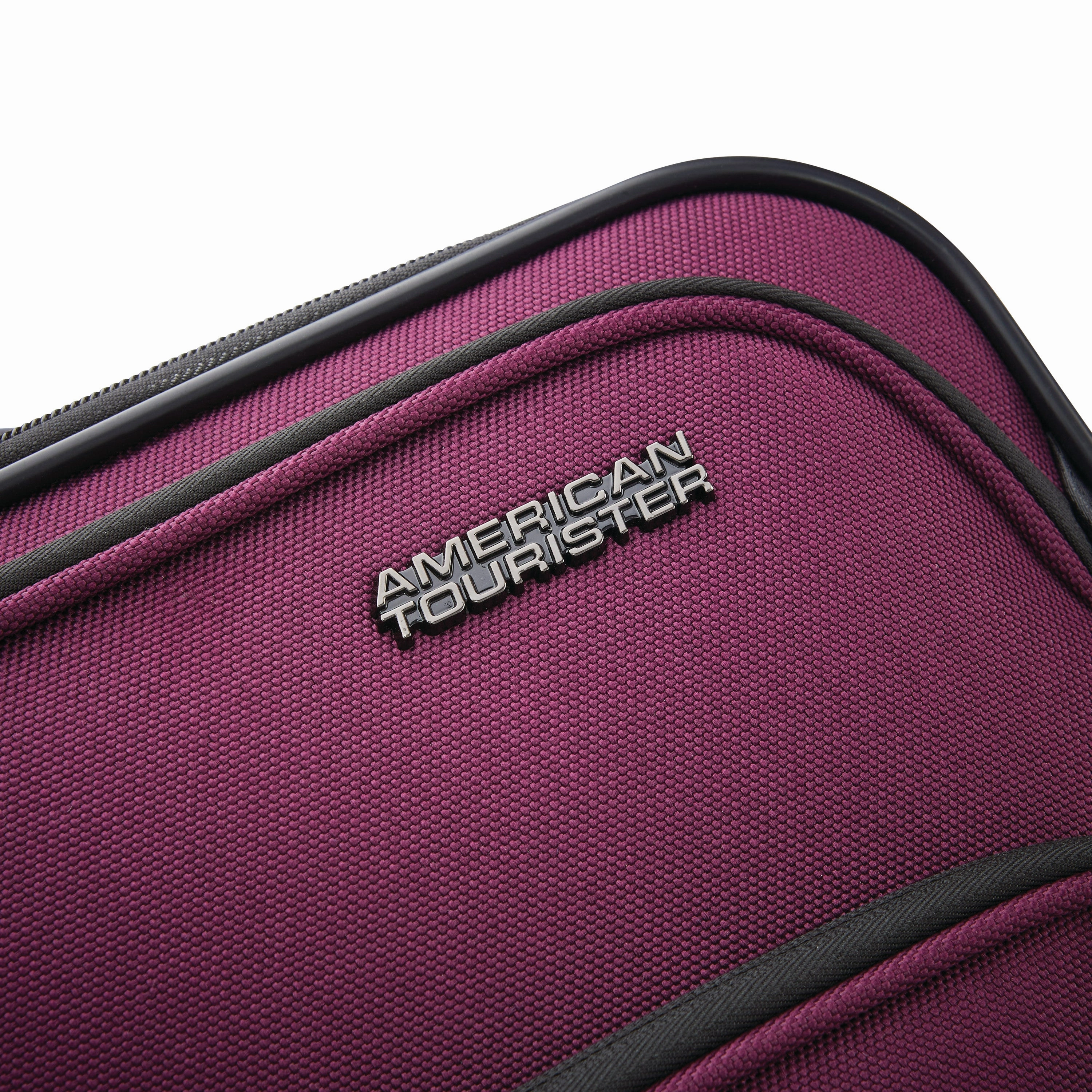 American Tourister 4 KIX 2.0 Softside Spinner Luggage, 24 Inch Checked Medium
