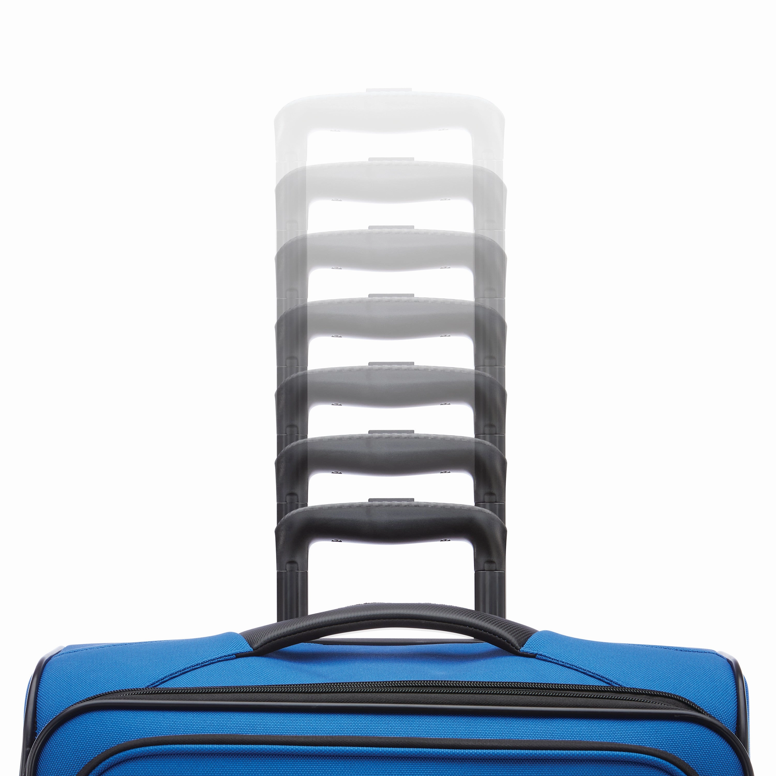 American Tourister 4 KIX 2.0 Softside Spinner Luggage, 24 Inch Checked Medium