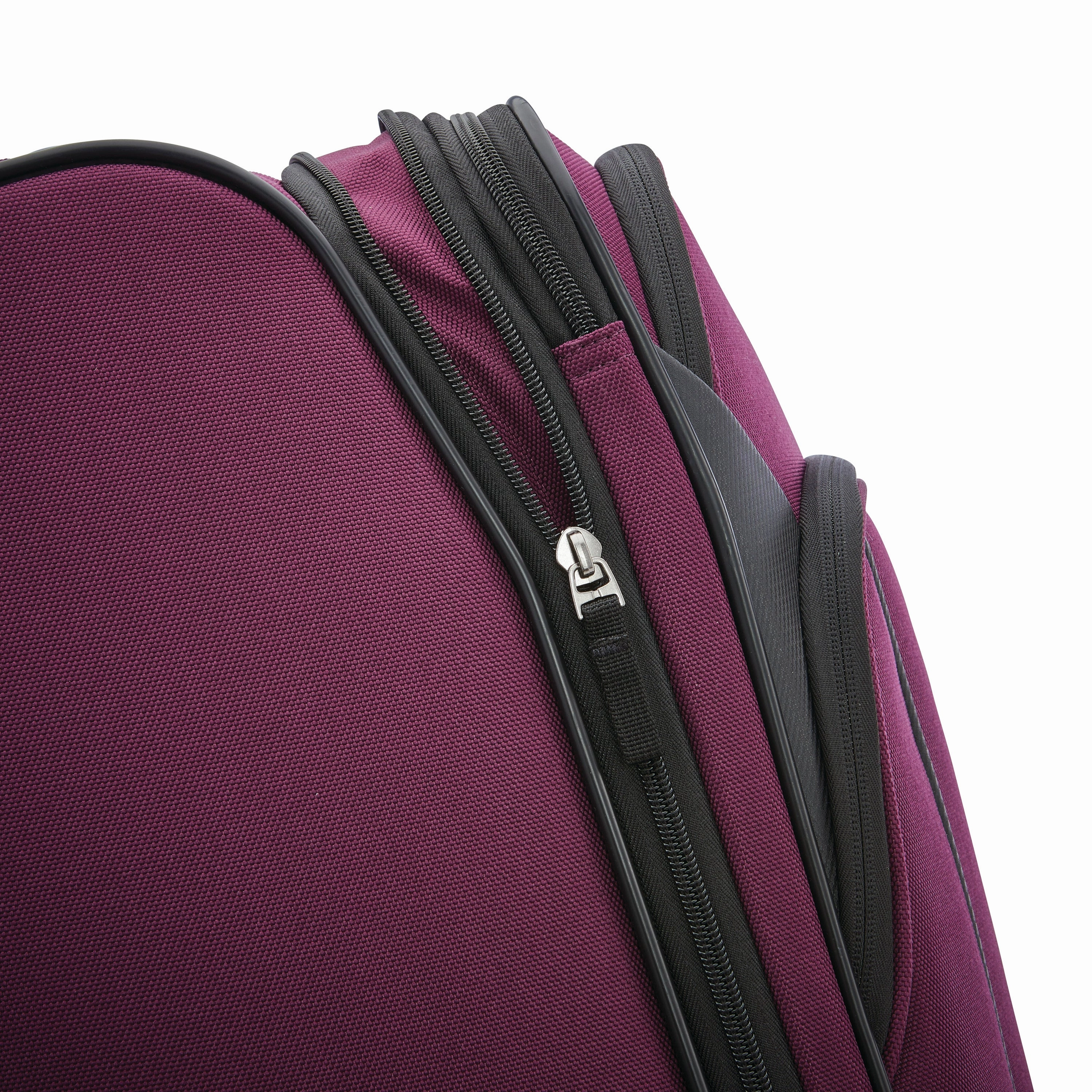American Tourister 4 KIX 2.0 Softside Spinner Luggage, 24 Inch Checked Medium