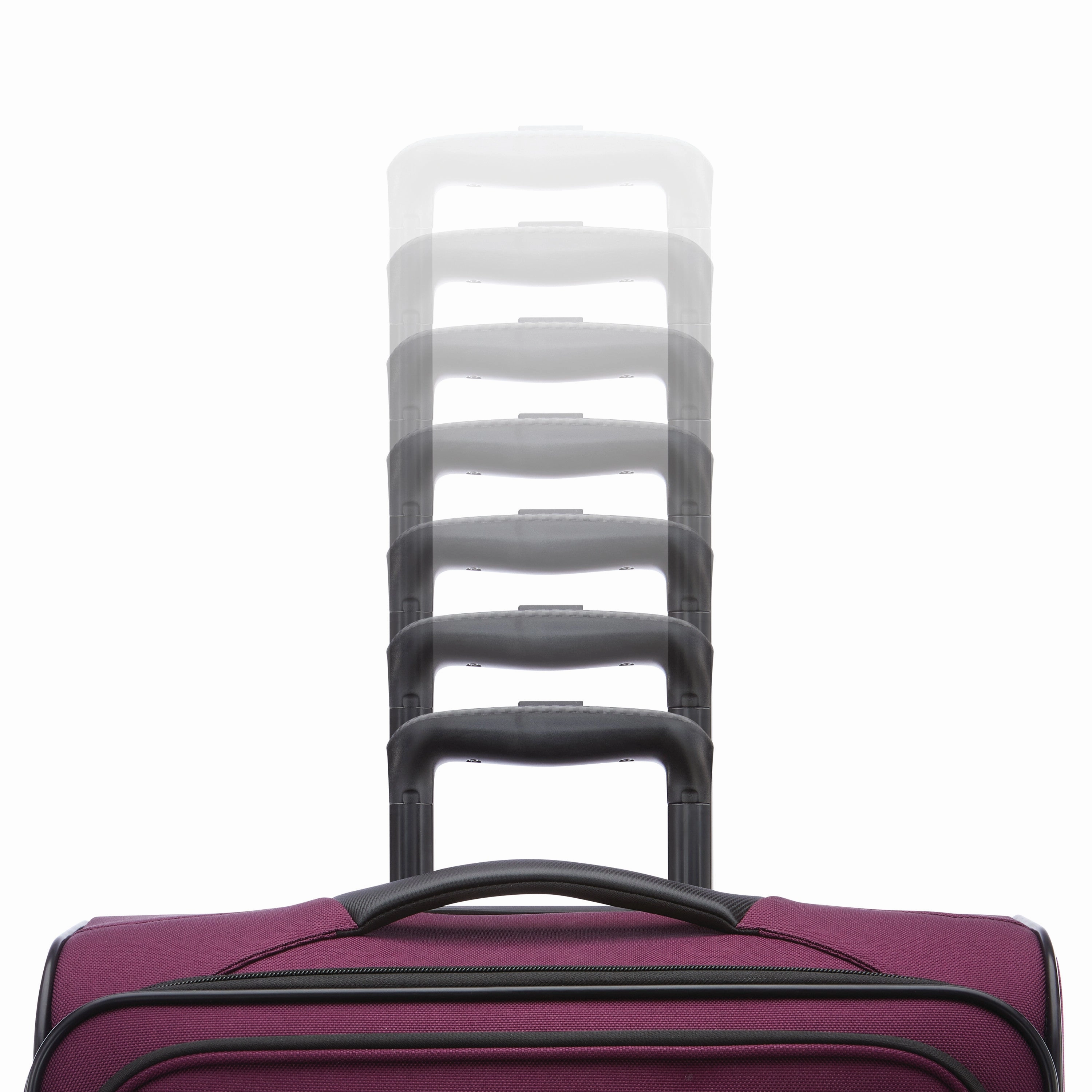 American Tourister 4 KIX 2.0 Softside Spinner Luggage, 24 Inch Checked Medium