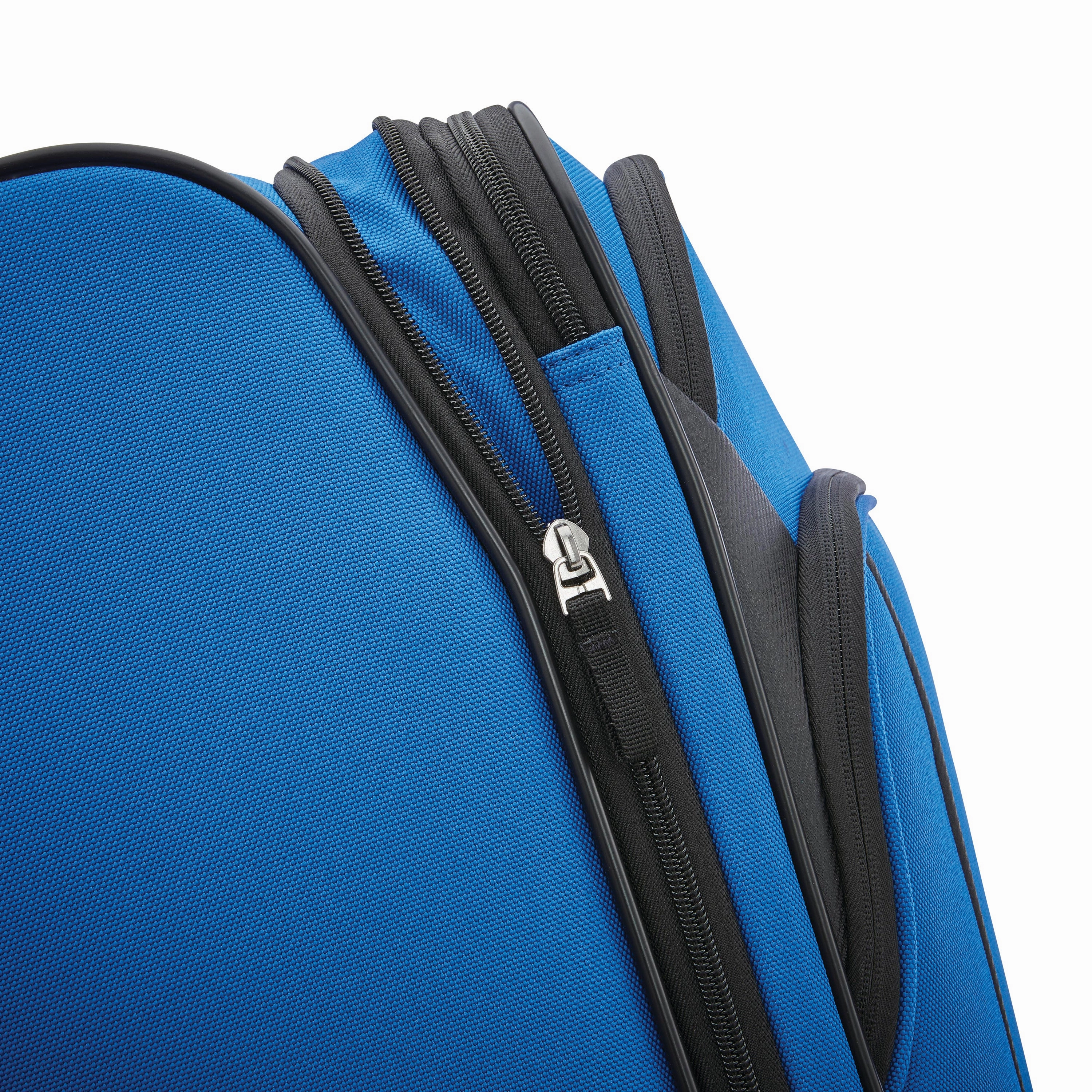 American Tourister 4 KIX 2.0 Softside Spinner Luggage, 24 Inch Checked Medium