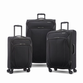 American Tourister 4 KIX 2.0 Softside Spinner Luggage, 3PC Set