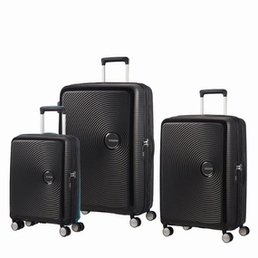 American Tourister Curio 3 Piece Nested Spinner Expandable Set
