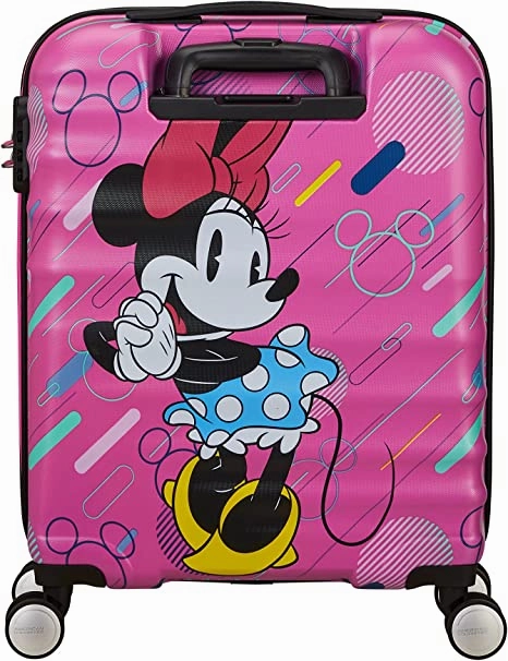 American Tourister Disney Wavebreaker Carry-On Spinner Luggage - Minnie Future Pop