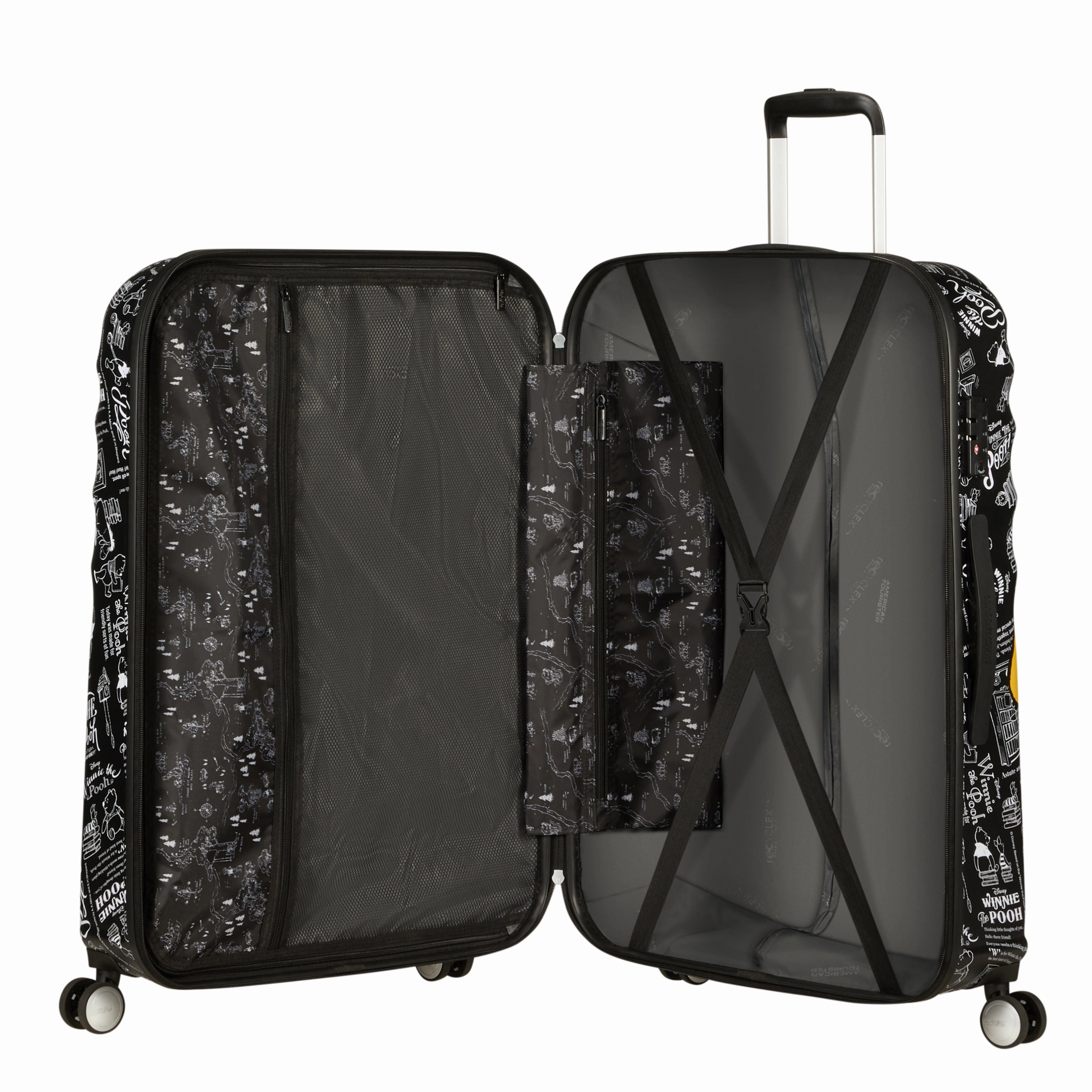 American Tourister Disney Wavebreaker Large Spinner Luggage - Winnie The Pooh