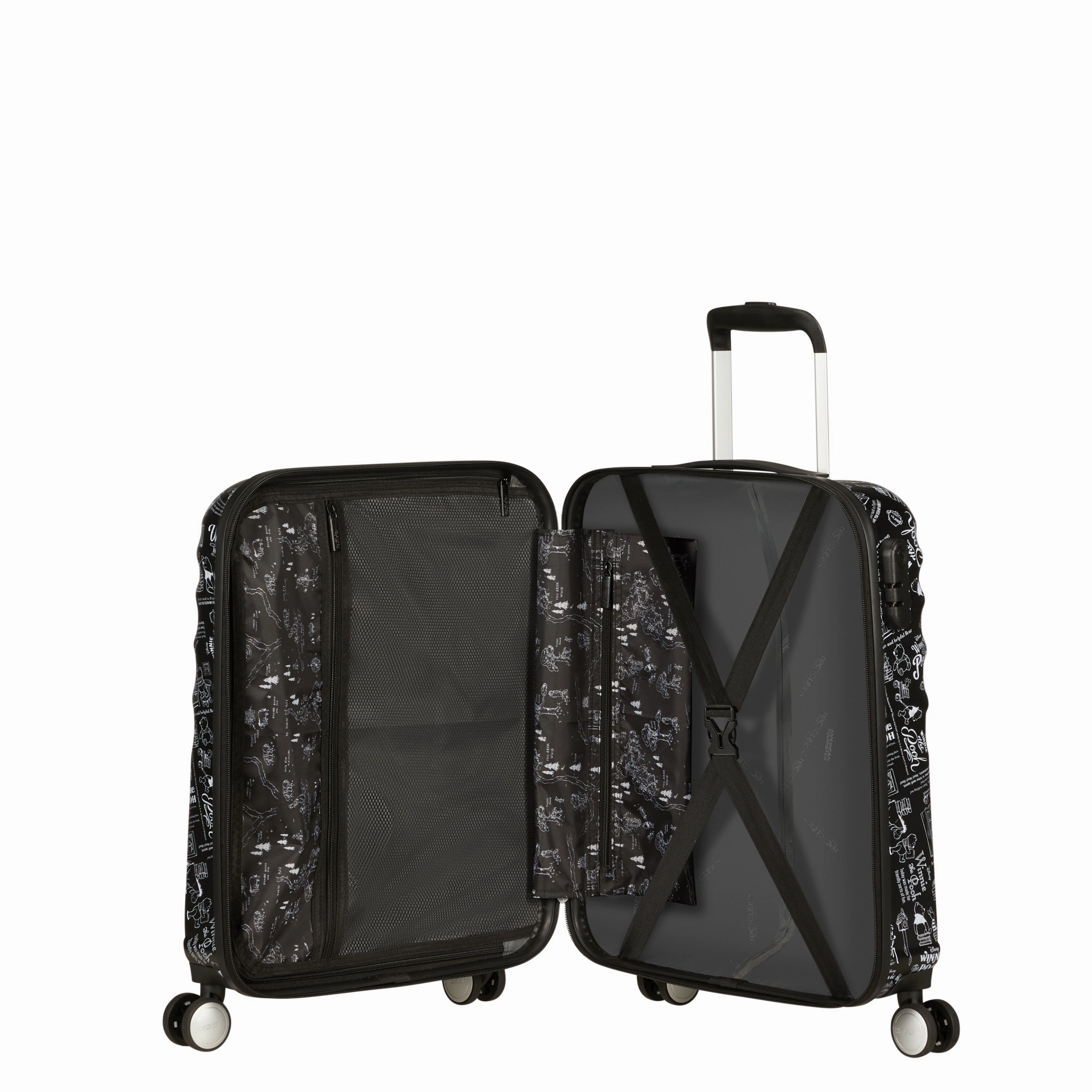 American Tourister Disney Wavebreaker Spinner Carry-On Luggage - Winnie The Pooh