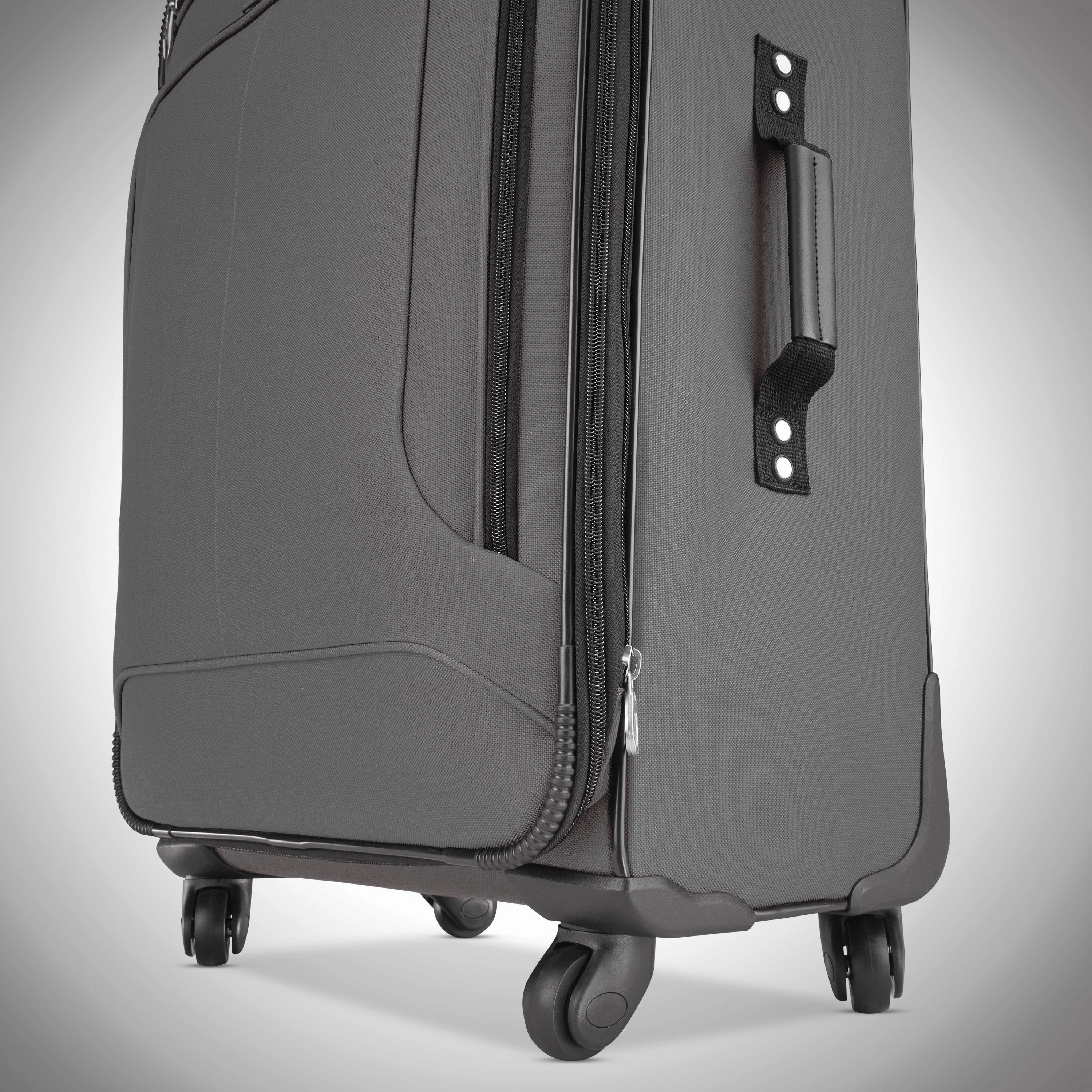 American Tourister Pop Max Softside Luggage with Spinner Wheels
