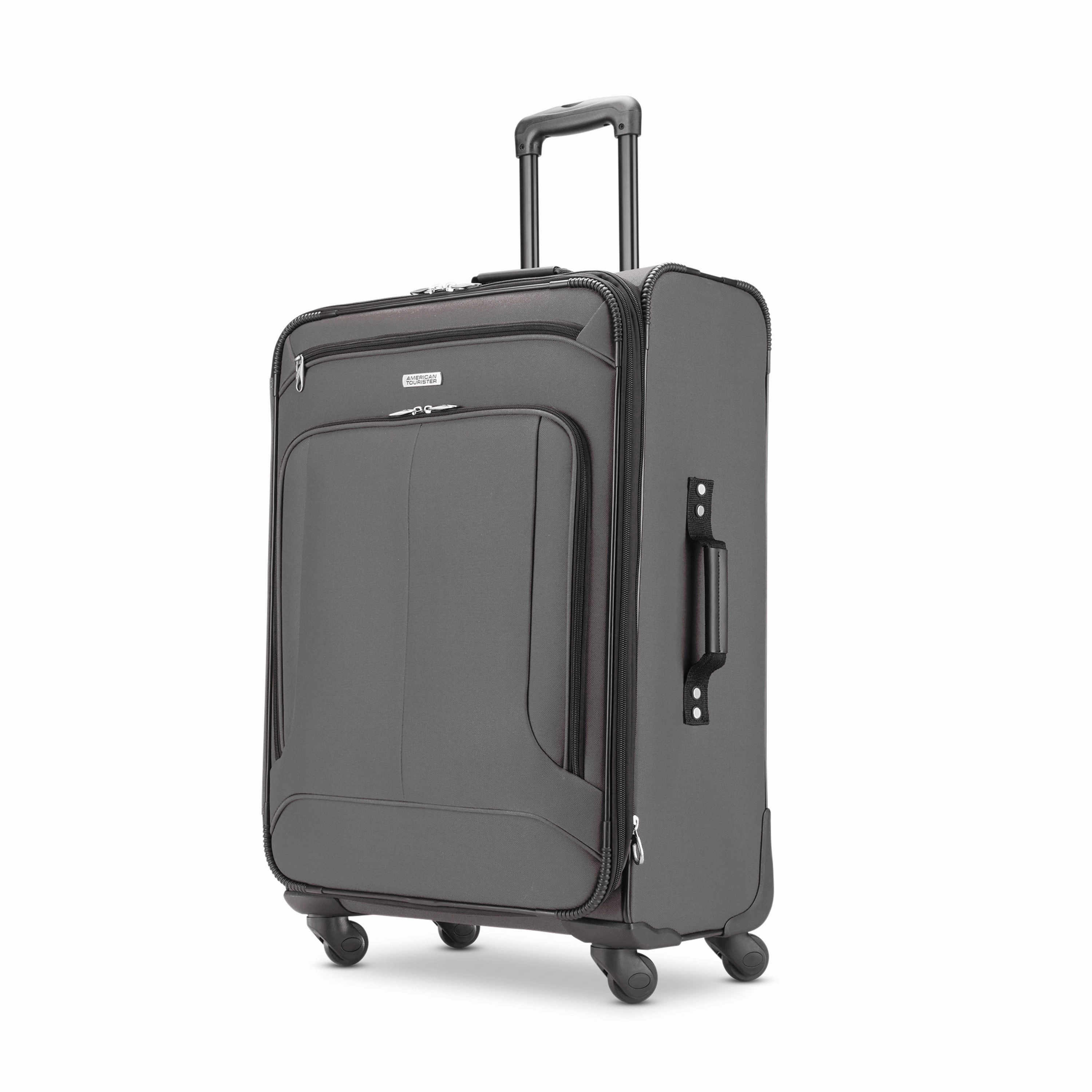 American Tourister Pop Max Softside Luggage with Spinner Wheels