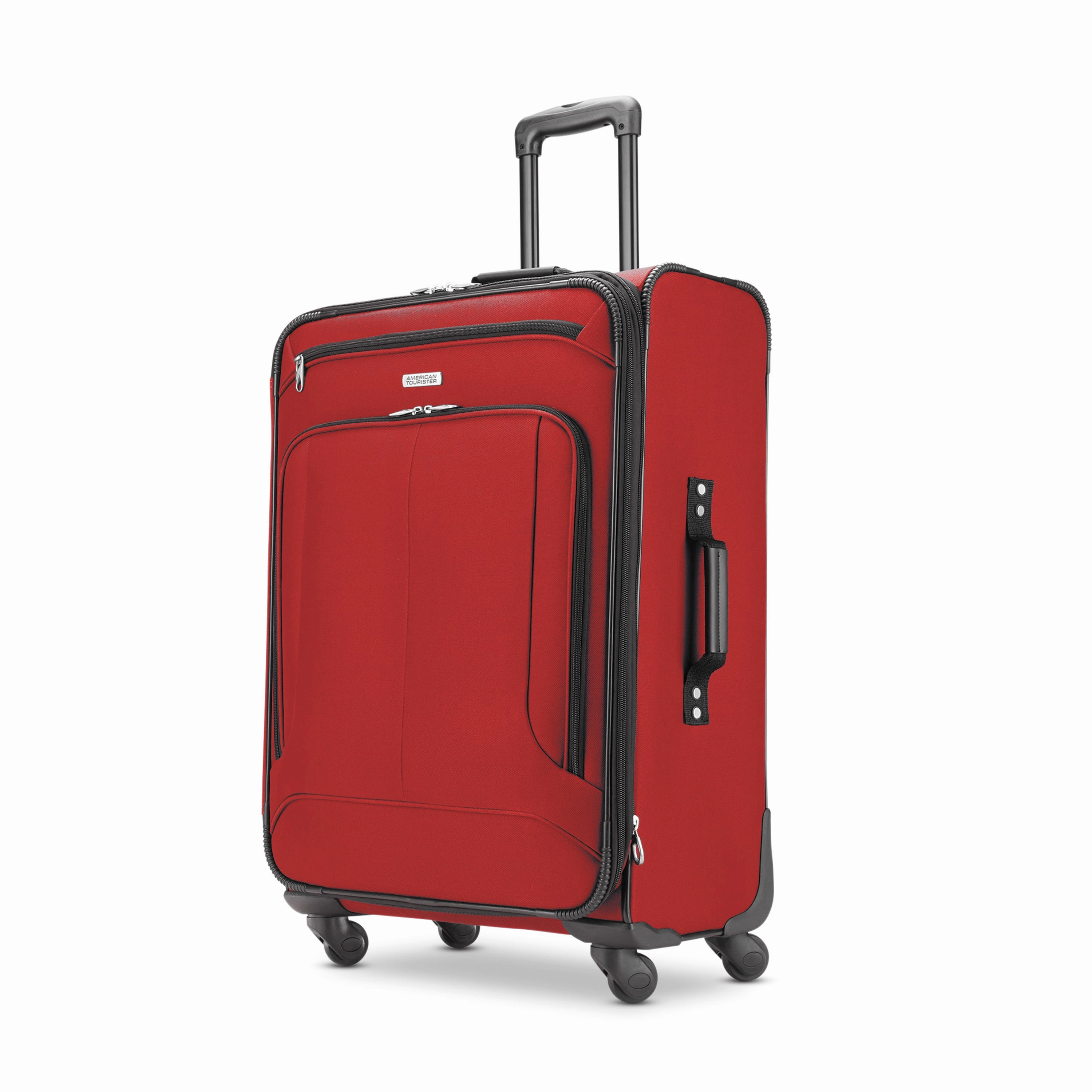 American Tourister Pop Max Softside Luggage with Spinner Wheels
