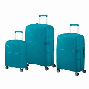 American Tourister StarVibe 3-Piece Spinner Expandable Luggage Set