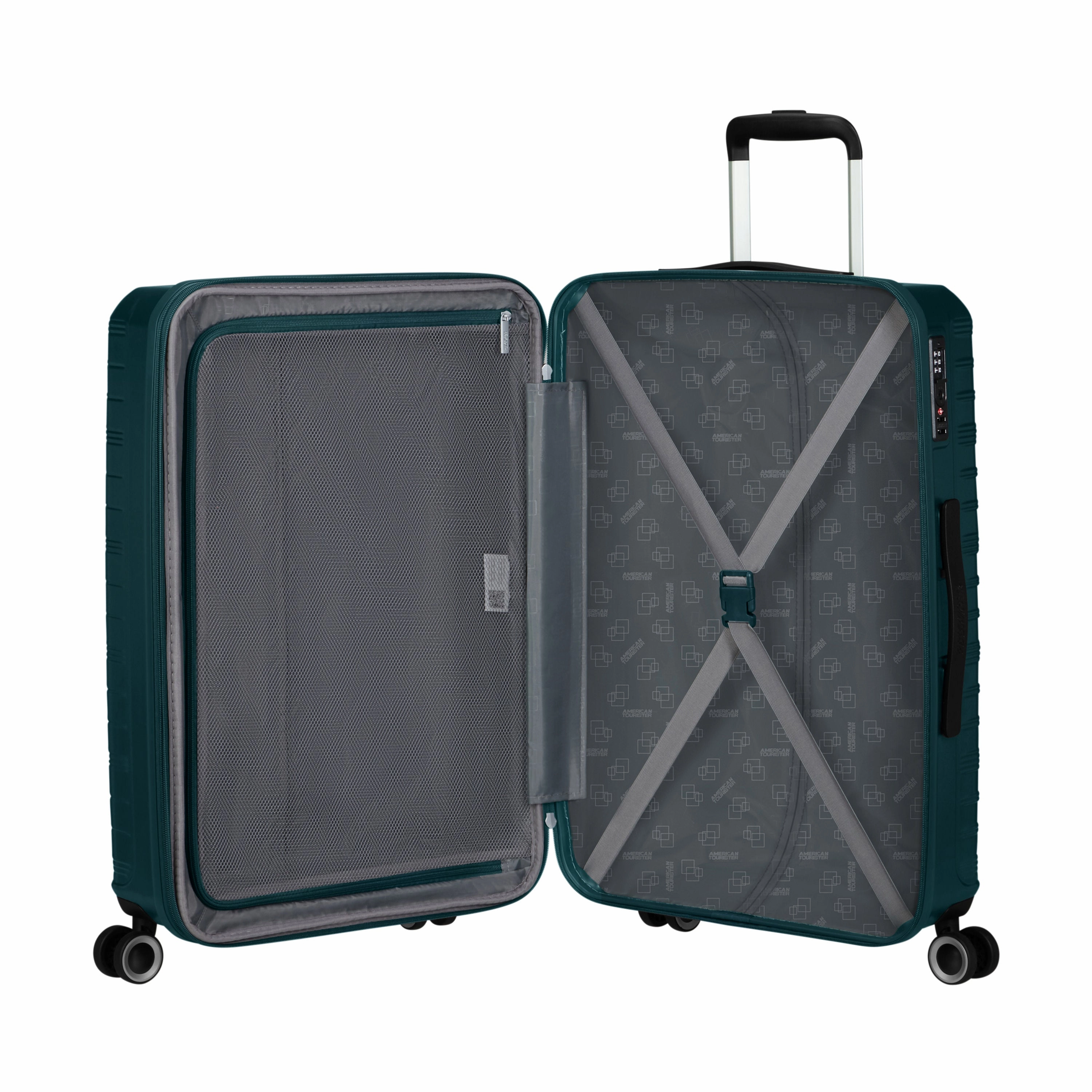 American Tourister Surftime Spinner Expandable Medium Luggage