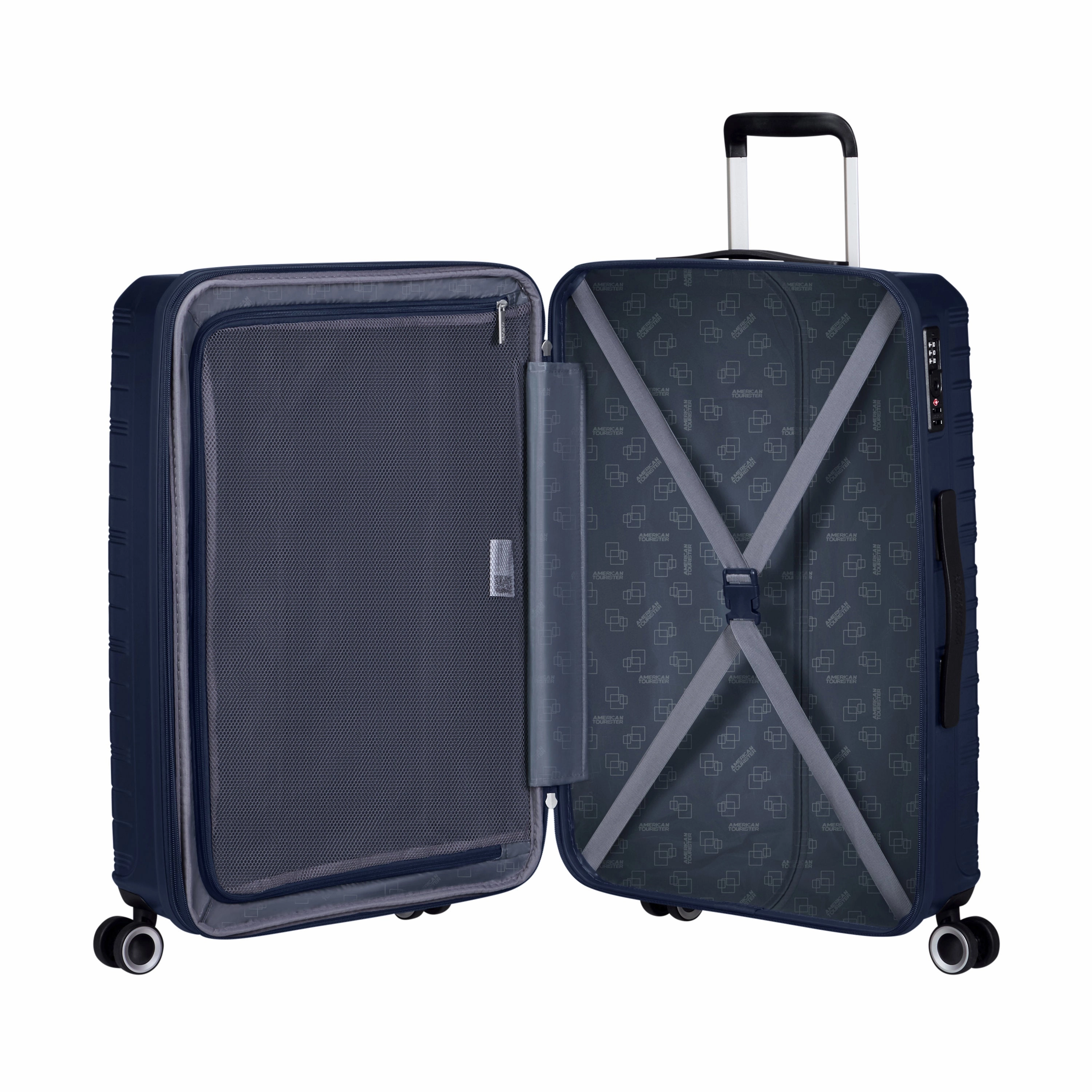 American Tourister Surftime Spinner Expandable Medium Luggage