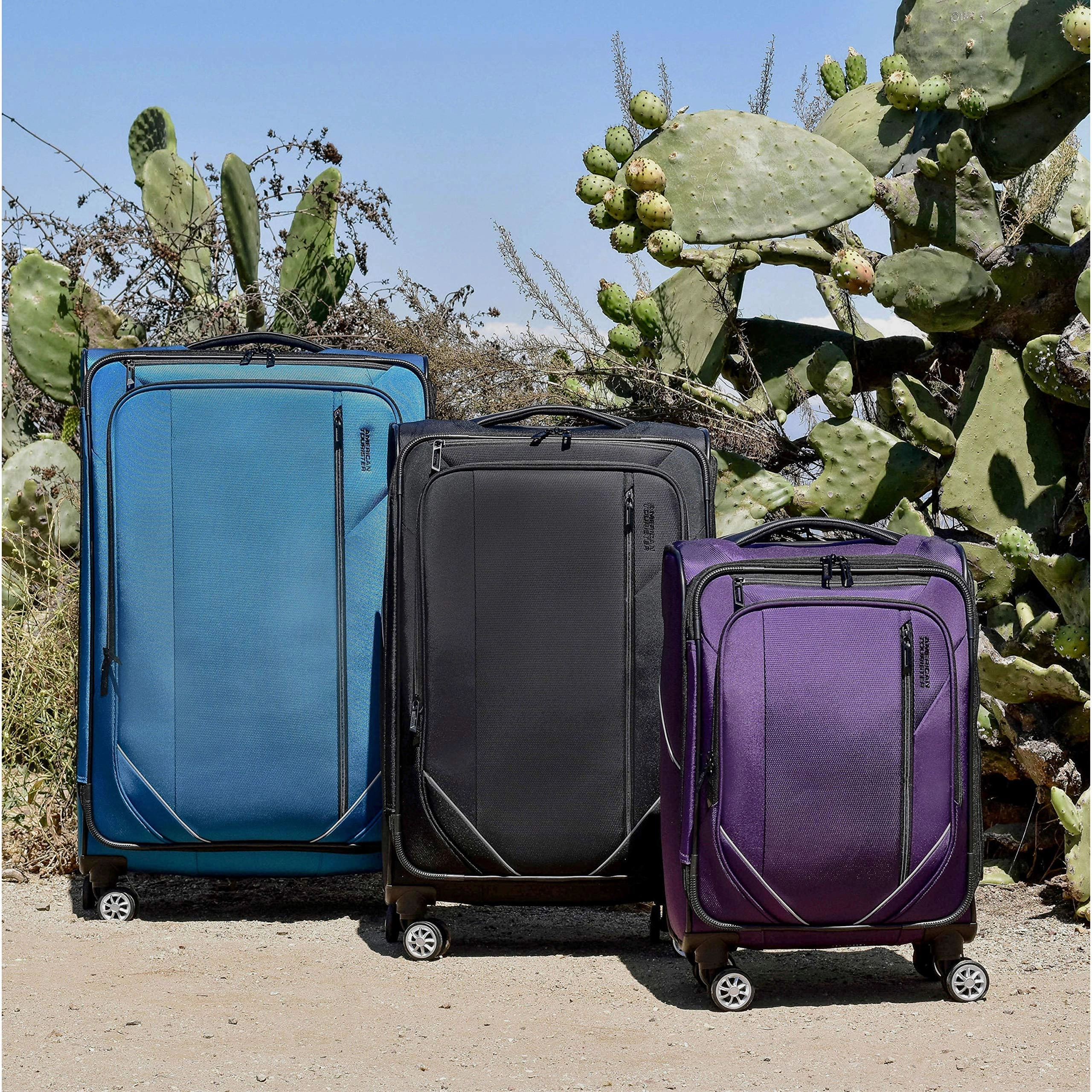 American Tourister Zoom Turbo 25" 4-Wheel Medium Luggage