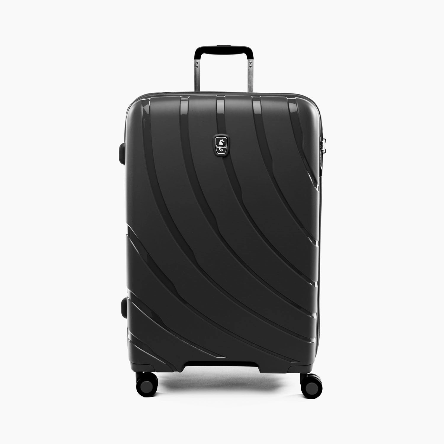 Atlantic Luggage Atlantic Convertible Medium to Large Checked Exp Hardside Spinner