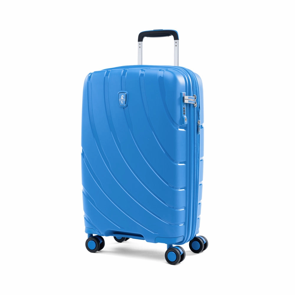 Atlantic Luggage Atlantic Convertible Medium to Large Checked Exp Hardside Spinner