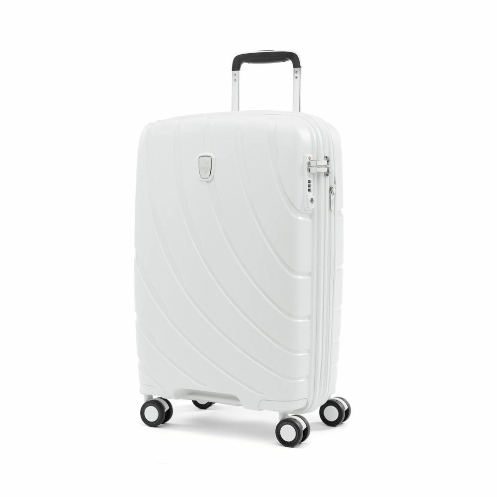 Atlantic Luggage Atlantic Convertible Medium to Large Checked Exp Hardside Spinner