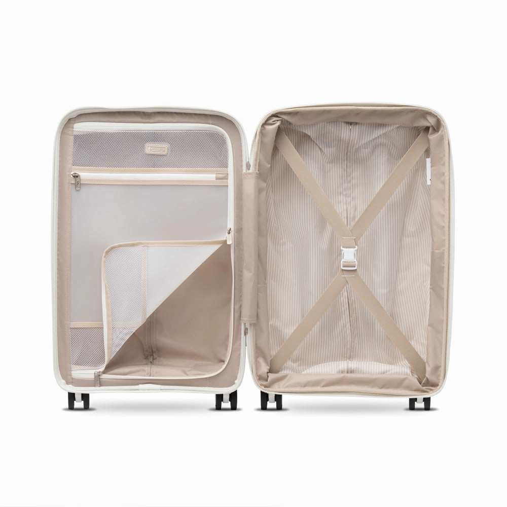 Atlantic Luggage Atlantic Convertible Medium to Large Checked Exp Hardside Spinner